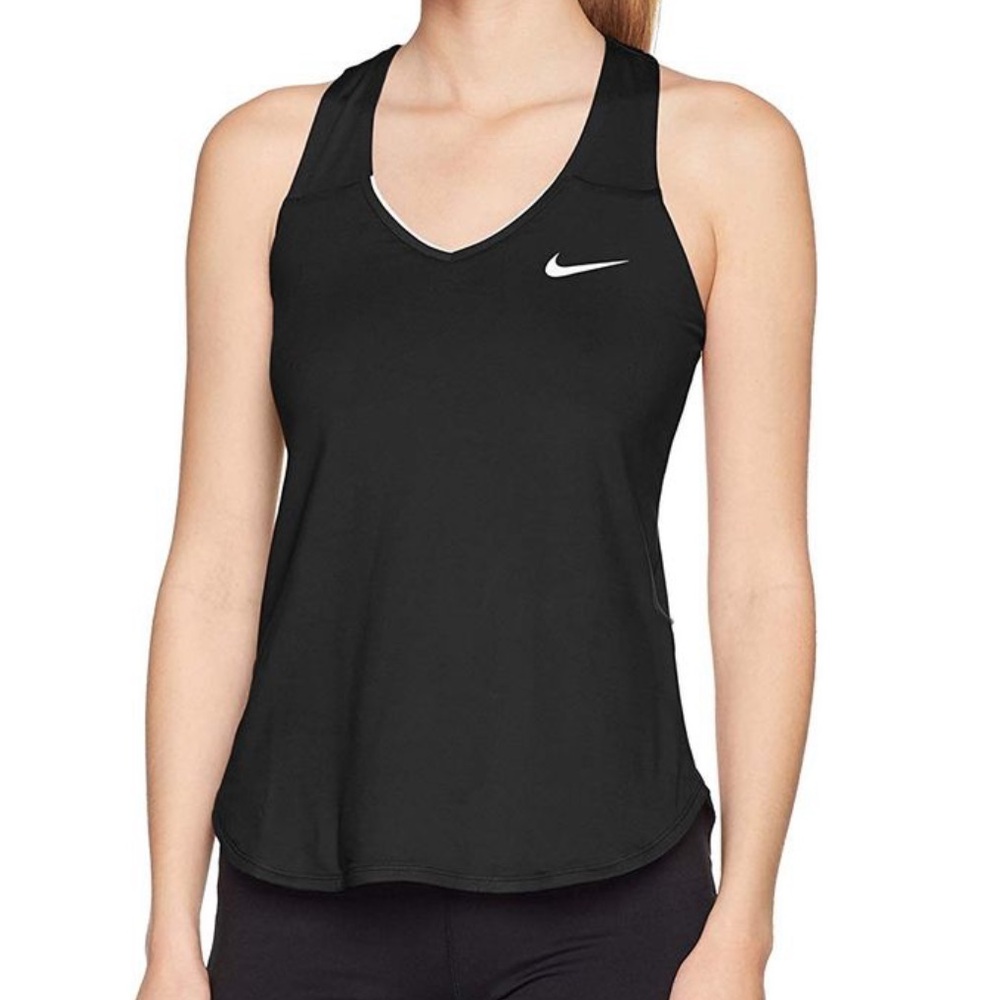 Nike Dri-Fit Tennis Court V-Neck Tanktop